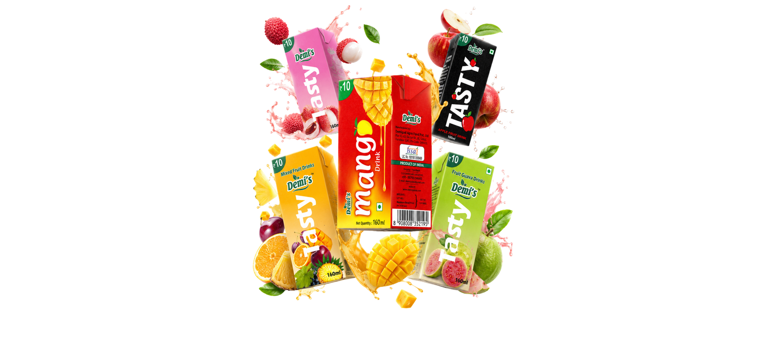 Demi's Full Product Range